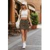 imageGRECERELLE 2026 Active Skirts for Women with Builtin Shorts and Pockets for Golf Tennis Hiking Workout Casual SkortFpld Khaki