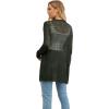 imageGRECERELLE Lightweight Cardigan Sweaters for Women Crochet Knit Open Front Long Sleeve Loose Casual Boho Summer Beach CoverupArmy Green