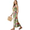 imageGRECERELLE Two Piece Sets for Women Sleeveless Crop Top Wide Leg Pants Sweat Set for Women Tracksuits 2026 SummerAc Pineapple Palm