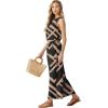 imageGRECERELLE Two Piece Sets for Women Sleeveless Crop Top Wide Leg Pants Sweat Set for Women Tracksuits 2026 SummerBlack Rectangle