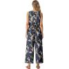 imageGRECERELLE Two Piece Sets for Women Sleeveless Crop Top Wide Leg Pants Sweat Set for Women Tracksuits 2026 SummerFpcolorful Banana Leaf