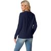 imageGRECERELLE Womens 2026 Fall amp Winter Fashion Sweater Crewneck Long Sleeve Cable Knit Chunky Vintage Casual Pullover TopsNavy Blue