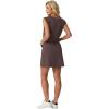 imageGRECERELLE 2026 Women Summer Casual 2 Piece Outfits Skort Sets Sleeveless VNeck Top amp Tennis Skirt with Pockets for AthleticDark Coffee