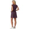 imageGRECERELLE 2026 Women Summer Casual 2 Piece Outfits Skort Sets Sleeveless VNeck Top amp Tennis Skirt with Pockets for AthleticRosewood