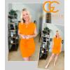 imageGRECERELLE 2026 Women Summer Casual 2 Piece Outfits Skort Sets Sleeveless VNeck Top amp Tennis Skirt with Pockets for AthleticVibrant Orange