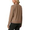 imageGRECERELLE Womens Lightweight Long Sleeve Open Front Knit Cardigans Sweaters with PocketsCamel