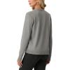 imageGRECERELLE Womens Lightweight Long Sleeve Open Front Knit Cardigans Sweaters with PocketsLight Gray