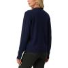 imageGRECERELLE Womens Lightweight Long Sleeve Open Front Knit Cardigans Sweaters with PocketsNavy Blue