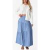 imageGRECERELLE Womens Lightweight Long Sleeve Open Front Knit Cardigans Sweaters with PocketsWhite