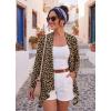 imageGRECERELLE Womens Long Sleeve Lightweight Cardigan Casual Open Front Draped Asymmetric Hem Cardigans with PocketsLd Dark Khaki