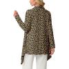 imageGRECERELLE Womens Long Sleeve Lightweight Cardigan Casual Open Front Draped Asymmetric Hem Cardigans with PocketsLd Dark Khaki