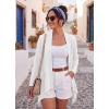 imageGRECERELLE Womens Long Sleeve Lightweight Cardigan Casual Open Front Draped Asymmetric Hem Cardigans with PocketsWhite
