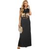 imageGRECERELLE 2026 Women YearRound Casual Round Neck Loose Split WrinkleFree Long Maxi Vacation Dress with Pockets XXS4XLFp Bready Cat Dog