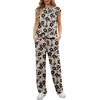 image:imageGRECERELLE 2 Piece Sets For Women Summer 2026 Outfits Lounge Sets Sleeveless Sweatsuits Wide Leg Tracksuits With PocketsApricot Ishitake