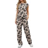 image:imageGRECERELLE 2 Piece Sets For Women Summer 2026 Outfits Lounge Sets Sleeveless Sweatsuits Wide Leg Tracksuits With PocketsApricot Ishitake