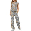 image:imageGRECERELLE 2 Piece Sets For Women Summer 2026 Outfits Lounge Sets Sleeveless Sweatsuits Wide Leg Tracksuits With PocketsFpmussy Branche Maple