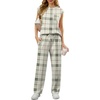 Fp-beige Red Plaid