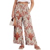 White Red Paisley