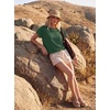 image:imageGRECERELLE Womens Open Back Workout Tops Backless Athletic Shirts Casual Crop Running Tee Y2k YogaDark Green