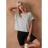image:imageGRECERELLE Womens Open Back Workout Tops Backless Athletic Shirts Casual Crop Running Tee Y2k YogaLight Grey