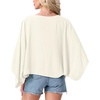 image:imageGRECERELLE Womens Summer Lightweight Cropped Cardigan  Open Front Cover Ups for Dresses Kimono Oversized Trendy Layering Tops Casual Loose Shrug for VacationBeige