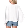 image:imageGRECERELLE Womens Summer Lightweight Cropped Cardigan  Open Front Cover Ups for Dresses Kimono Oversized Trendy Layering Tops Casual Loose Shrug for VacationWhite