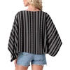 image:imageGRECERELLE Womens Summer Lightweight Cropped Cardigan  Open Front Cover Ups for Dresses Kimono Oversized Trendy Layering Tops Casual Loose Shrug for VacationBohemian Stripe