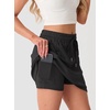 image:imageGRECERELLE 2026 Active Skirt for Women with 4 Side Pockets Casual Athletic Tennis Golf Skorts with ShortsBlack