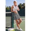 image:imageGRECERELLE 2026 Active Skirt for Women with 4 Side Pockets Casual Athletic Tennis Golf Skorts with ShortsCheckered