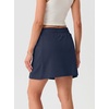 image:imageGRECERELLE 2026 Active Skirt for Women with 4 Side Pockets Casual Athletic Tennis Golf Skorts with ShortsNavy Blue
