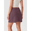 image:imageGRECERELLE 2026 Active Skirt for Women with 4 Side Pockets Casual Athletic Tennis Golf Skorts with ShortsRosewood