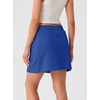 image:imageGRECERELLE 2026 Active Skirt for Women with 4 Side Pockets Casual Athletic Tennis Golf Skorts with ShortsRoyal Blue